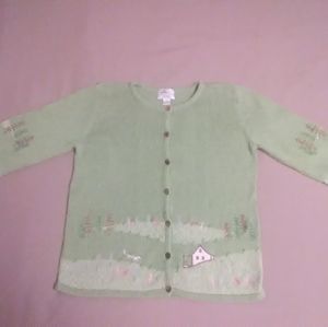 Beautiful embroidered sweater.